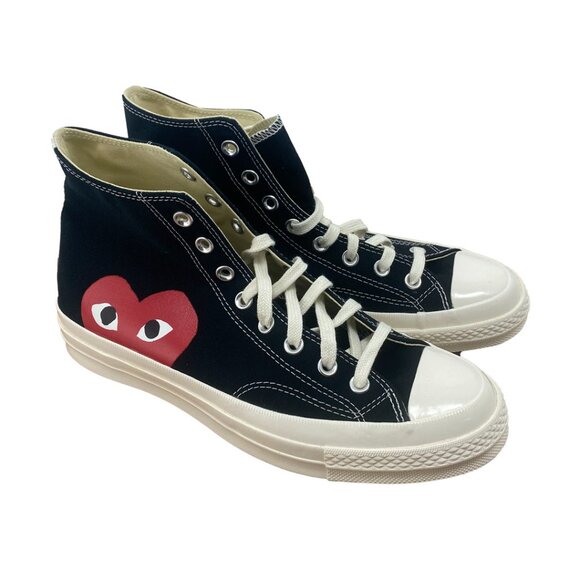 Converse Women's Play Chuck Taylors / Comme Des Garcons / Various Sizes **NEW - Picture 3 of 6